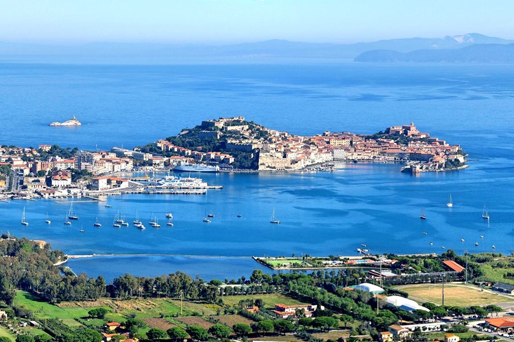 Ostrov Elba a přístavní městečko Portoferraio