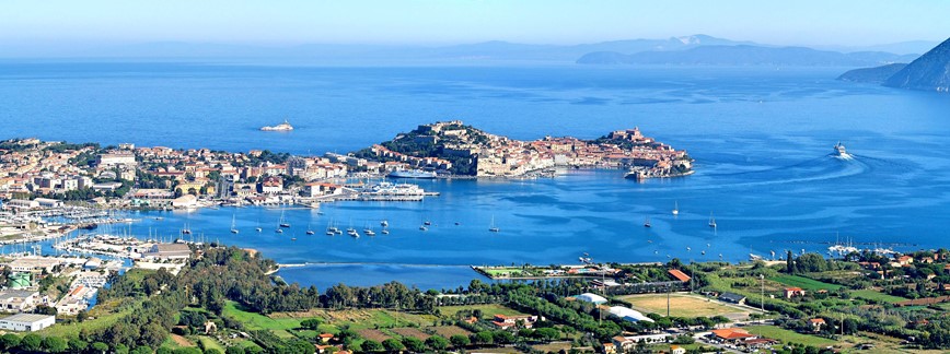 Ostrov Elba a přístavní městečko Portoferraio